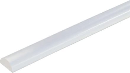 Transparante waterkering / lekdorpel voor onder de douchedeur - 5mm hoogte - lengte 2000mm