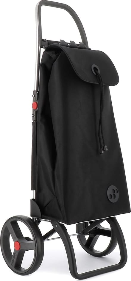 Rolser Boodschappentrolley I-Max MF 2 Big Wheels - Opvouwbaar - Zwart