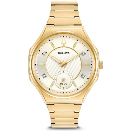 BULOVA 97P136 - Horloge - RVS - Goudkleurig - 40 mm