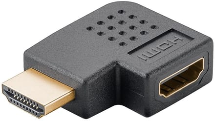 HDMI 2.1 Adapter - Haaks naar links - 8K 60Hz - Zwart