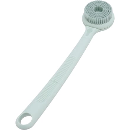 Elektrische Doucheborstel voor Lichaam Automatisch Lange Steel Waterdicht Oplaadbaar 4 Niveaus Vibratie white