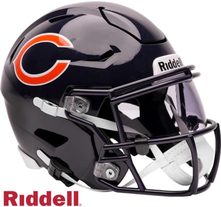 Riddell Speedflex Midi NFL Replica Helmet Mid-Size Chicago Bears voor Sport Fanzone