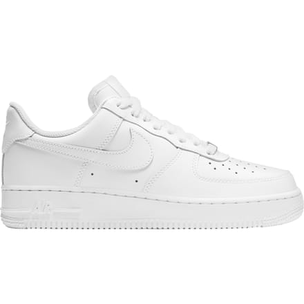 Nike Air Force Sneakers Dames - Wit - Maat 42.5 - Leer, Textil