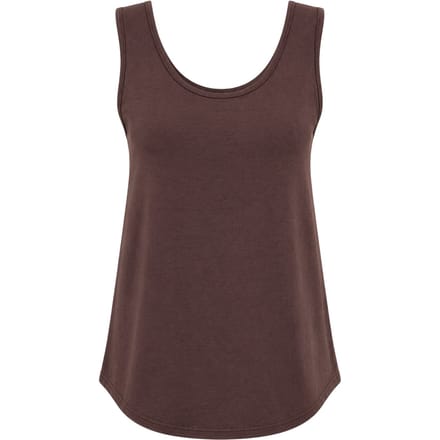 Casual U-Hals Katoenmengsel Tanktop