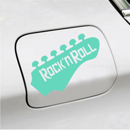 Bumpersticker - Rock N Roll - 10,7 X 14,8 - Mint