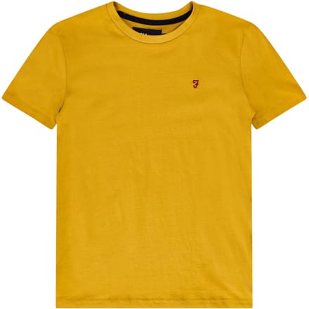 Farah Kinderen/Kinderen Denny Crew Hals T-shirt (Geel)
