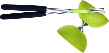 Acrobat Diabolo 105 Rubber Aluminium 12 X 10,5 Cm Groen