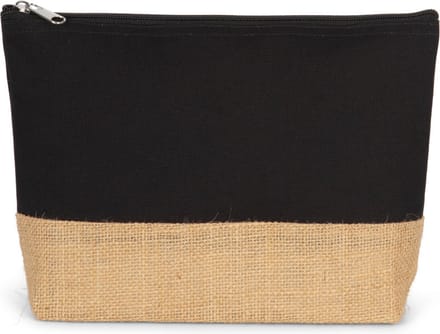 Tas One Size Kimood Black / Natural 100% Katoen