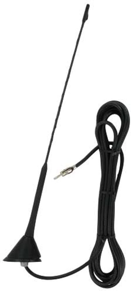Dakantenne 16V zwart passief 76°