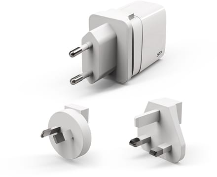 Silicon Power Boost Charger QM16 Universeel Wit AC Snel opladen Binnen