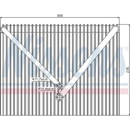 Verdamper, airconditioning NISSENS 92257