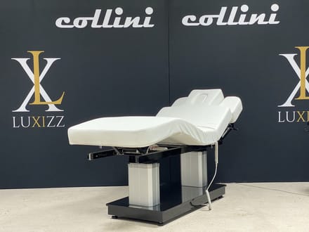 Wellness Behandeltafel | Century Black in vol hoogglans zwart