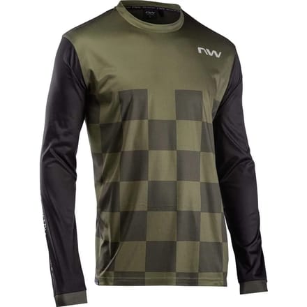 Northwave Sharp Langarm Enduro Trui Groen,Zwart L Man