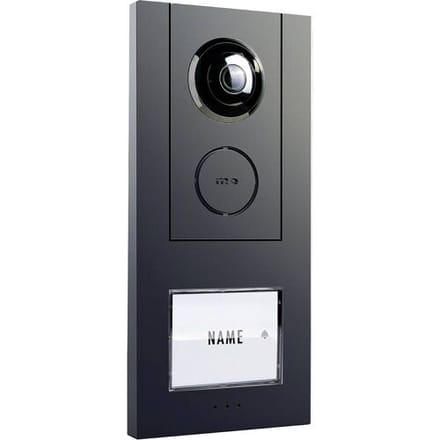 m-e modern-electronics VISTUS VD ALU-610 A Vistadoor/Vistus Buitenunit voor Accessoires voor deurintercom Kabelgebonden Antraciet