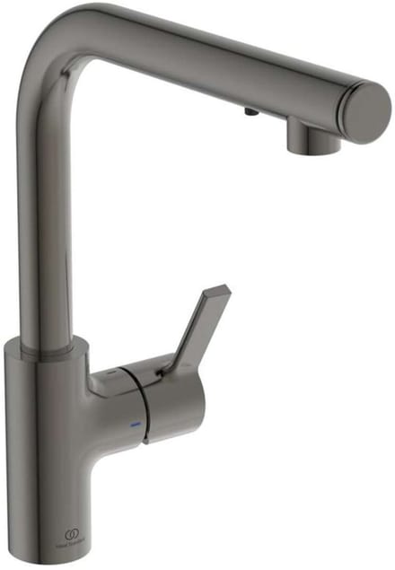 Ideal Standard Gusto - Keukenkraan met zeepdispenser, Magnetic Grey A7817A5
