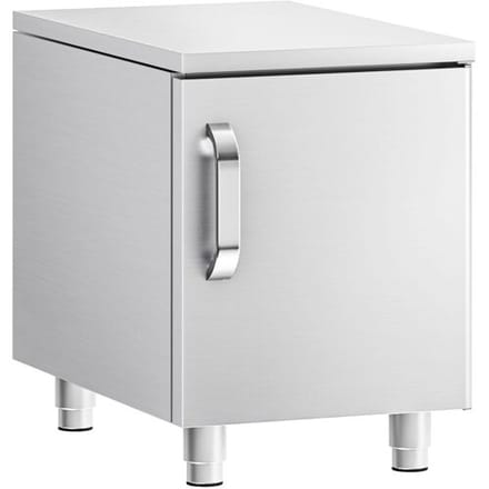GGM Gastro Unterbau - 400mm - 1 Tür Zilver