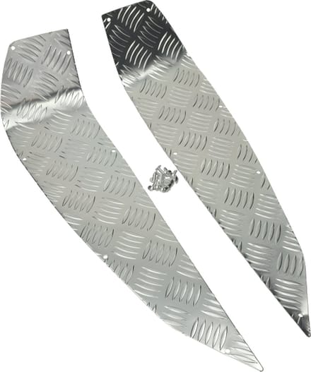 Treeplank set aluminium Mezoly voor MBK Nitro, Yamaha Aerox