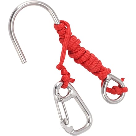 Duiken RVS Enkele Haak Duiken Rifhaak met Lanyard Snelkoppelgesp