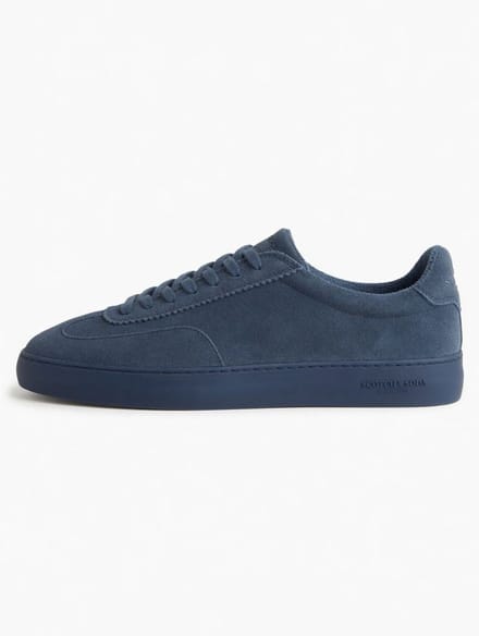 Scotch & Soda Plakka Sneakers | Heren | Marineblauw | Maat 40