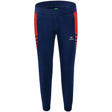 Erima Six Wings Worker Broek Dames - Rood / New Navy | Maat: 44