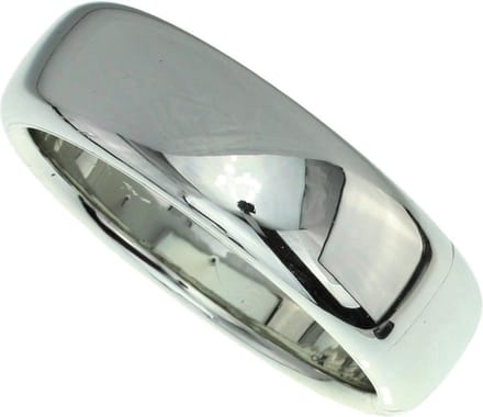 Behave - Bangle in brede uitvoering - zilverkleur - power look