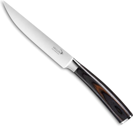 Déglon Steakmes – Glad Lemmet – Ergonomisch Hout – 12 cm