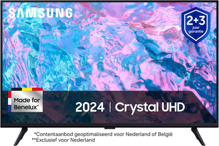 Samsung UE55CU7020 - 55 inch - 4K LED - 2024 - Smart TV