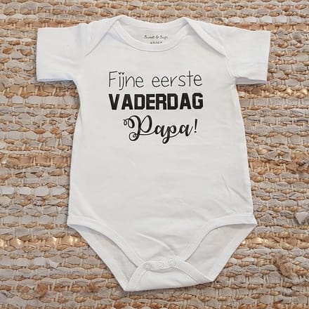romper baby tekst papa eerste vaderdag