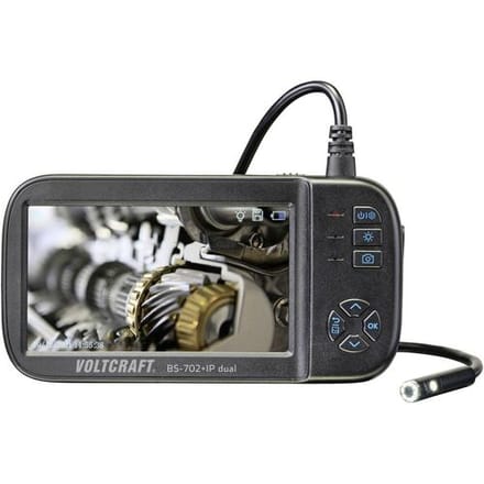 VOLTCRAFT BS-702SE+IP dual lens (2 Kameras) Endoscoop Sonde-Ø: 8 mm Sondelengte: 5 m