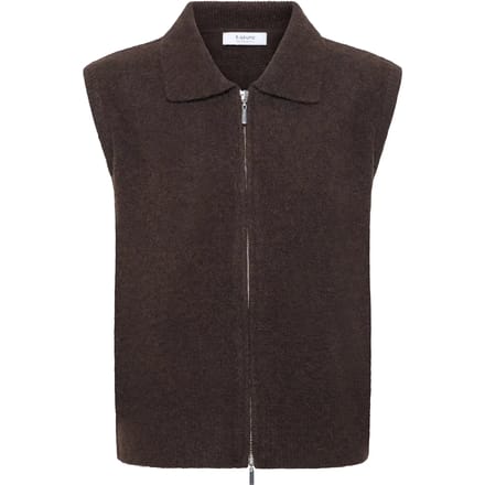 b.young - BYOMEA ZIPPER SLIPOVER - Dames - Gebreide truien