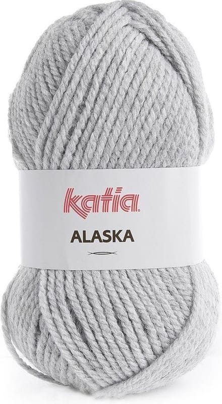 Katia Alaska - 09 grijs - Acryl Garen