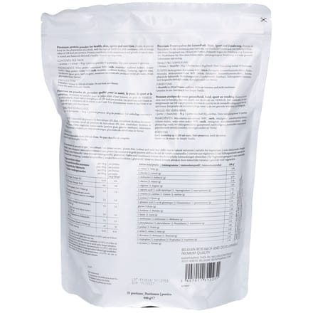 RainPharma Simply Vanilla Eiwitpoeder - Eiwitshake 990g - 20gr Eiwit - Zonder Sucralose - Vegetarisch - Eiwitpoeder