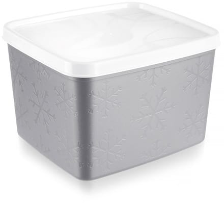 Orion - Voedselcontainer met Deksel - Grijs - 1,1 l