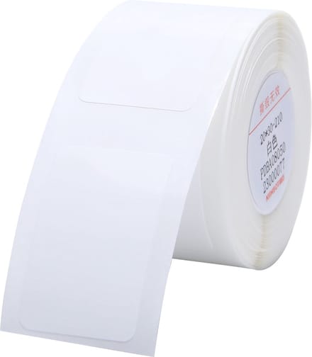 Niimbot - Labels/Etiketten D101 - Wit - 20*30mm - 210 vellen - 1 Rol