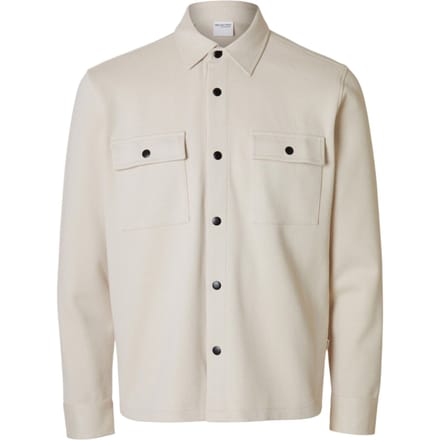 geselecteerde homme jackie sweatjack - havermout