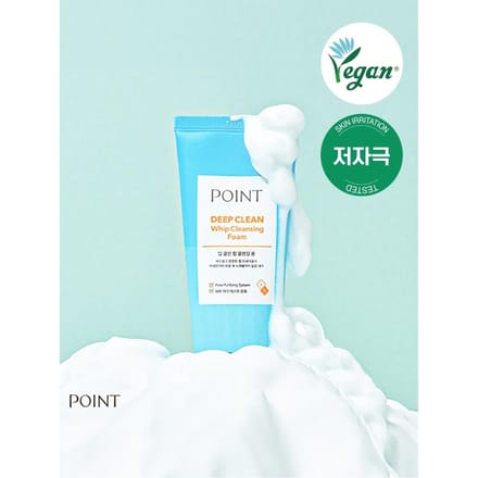 Point Deep Clean Whip Reinigingsschuim 100g white