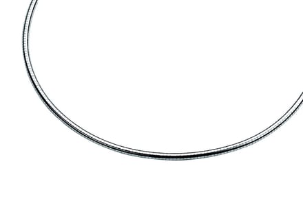 43cm Zinzi zilveren omega collier 3mm breed ZIOM3-43