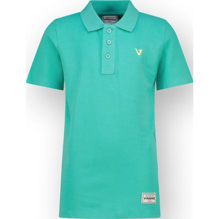 Vingino Boys Polo Basic Polo / Rugby Fearless Turquoise Maat: 4 | Overhemden Outlet | kids