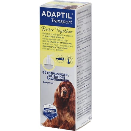 Adaptil Antistressmiddel - Transport Spray Hond - 60 ml