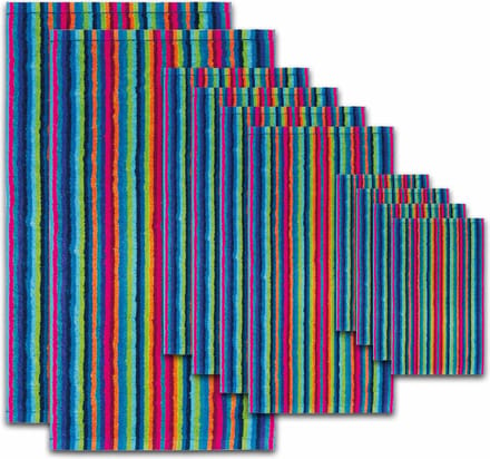 Cawoe Handdoek Life Style Stripes Een maat, 50x100 Set van 10