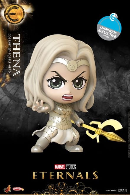 Hot Toys Eternals Cosbaby (S) Mini Figure Thena 10 cm Mini-Figuur