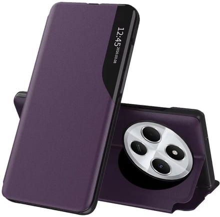 Hoesje geschikt voor Xiaomi Redmi 14C / Xiaomi Poco C75 - Techsuit eFold Book Case - Paars