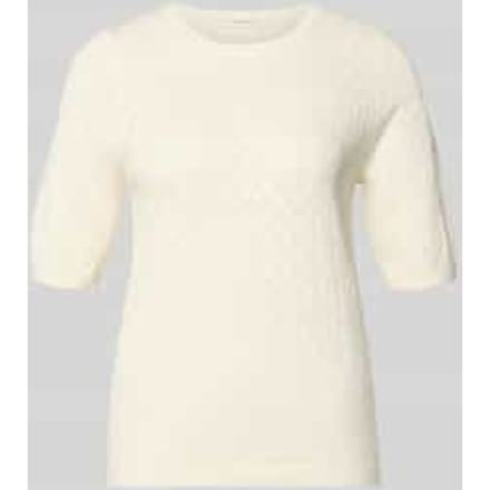 regular fit T-shirt in etskanteffect model 'HELEN'