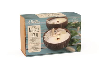 Graine Creative creatieve kaarsen maken set - Soja kokosnoot DIY kit.