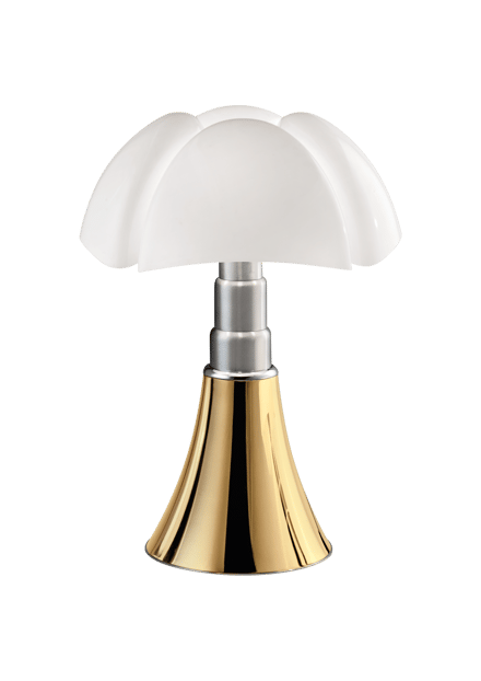 Martinelli Luce Pipistrello LED Tafel-/Vloerlamp - natural satin brass