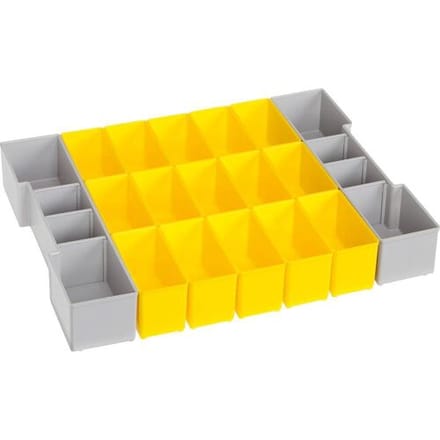 Sortimo 6000010091 LB 102 Vakverdeling 23-delig (b x h) 378 mm x 65 mm