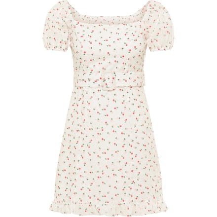 Mymo Mini-jurk met korte mouwen Dames wit