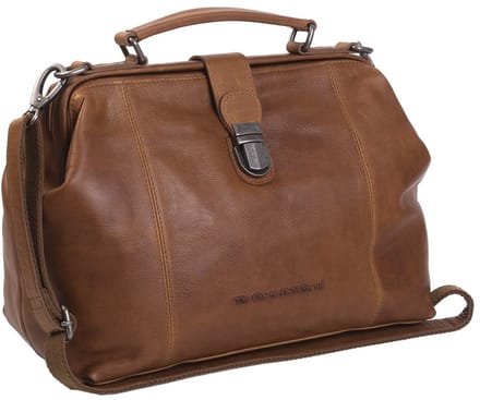 The Chesterfield Brand Shaun - Kleine Leren Dokterstas - Cognac