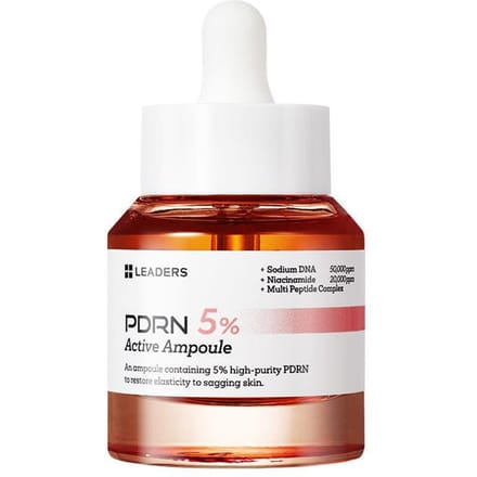 Leaders Zeer Geconcentreerde PDRN 5% Actieve Ampul Verstevigende Voeding 30ml white