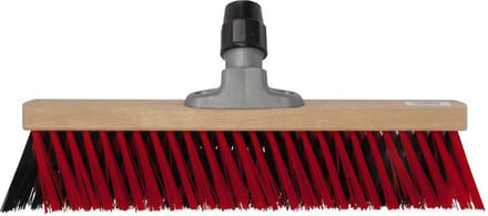 Talen Tools - X-bezem - Buiten - 40 cm - Rood/Zwart - Zonder steel